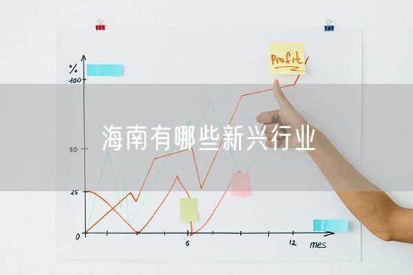 海南有哪些新兴行业