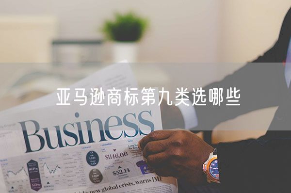 亚马逊商标第九类选哪些