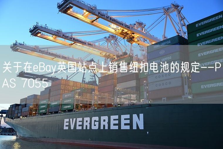关于在eBay英国站点上销售纽扣电池的规定--PAS 7055