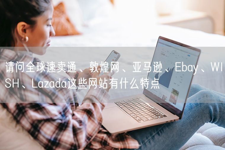 请问全球速卖通、敦煌网、亚马逊、Ebay、WISH、Lazada这些网站有什么特点