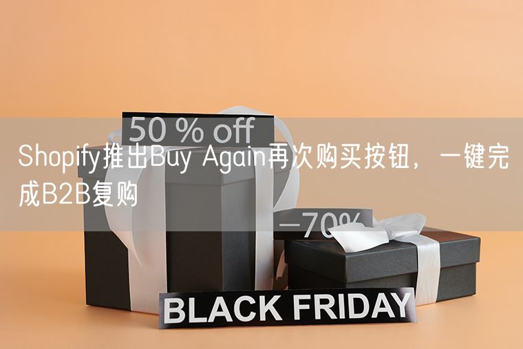 Shopify推出Buy Again再次购买按钮，一键完成B2B复购