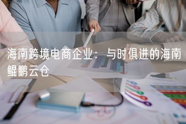 海南跨境电商企业：与时俱进的海南鲲鹏云仓