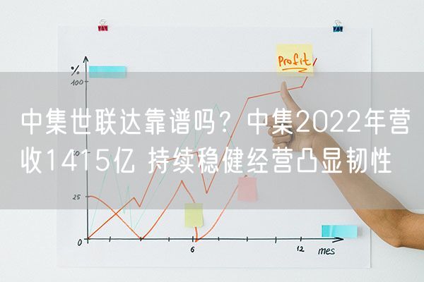 中集世联达靠谱吗？中集2022年营收1415亿 持续稳健经营凸显韧性