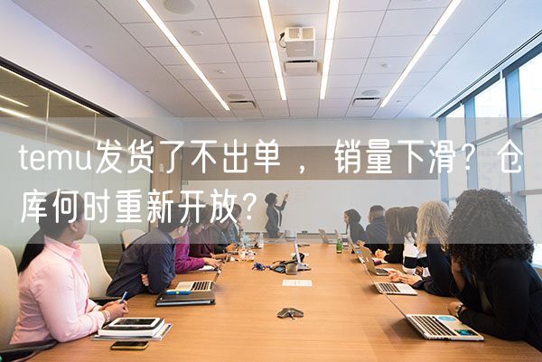temu发货了不出单 ，销量下滑？仓库何时重新开放？