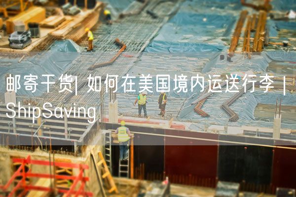  邮寄干货| 如何在美国境内运送行李 | ShipSaving             