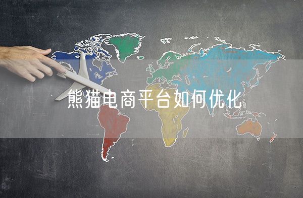 熊猫电商平台如何优化
