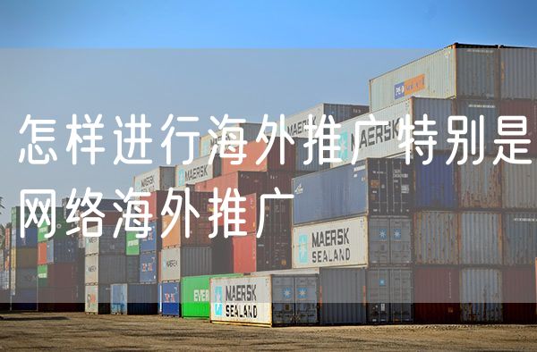怎样进行海外推广特别是网络海外推广