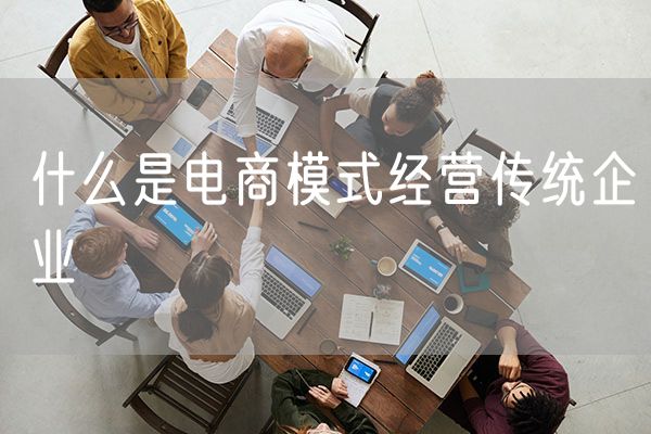什么是电商模式经营传统企业 抖音电商经营模式