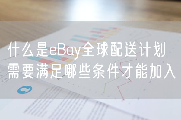 什么是eBay全球配送计划  需要满足哪些条件才能加入