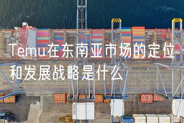 Temu在东南亚市场的定位和发展战略是什么