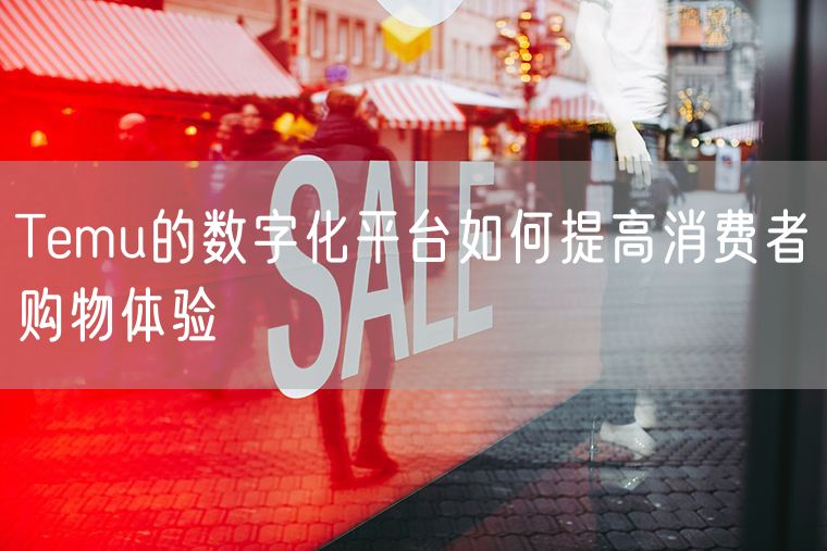 Temu的数字化平台如何提高消费者购物体验