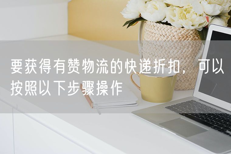 要获得有赞物流的快递折扣，可以按照以下步骤操作