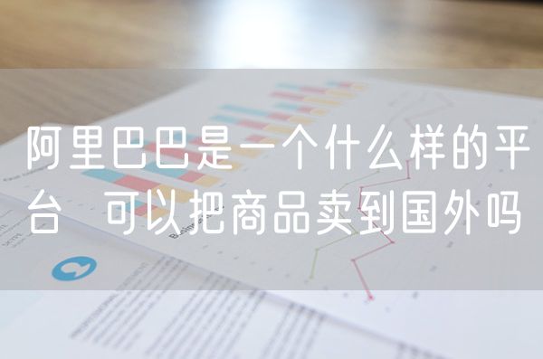 阿里巴巴是一个什么样的平台  可以把商品卖到国外吗 