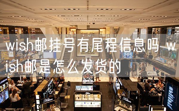 wish邮挂号有尾程信息吗 wish邮是怎么发货的