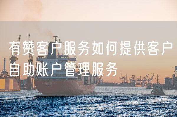 有赞客户服务如何提供客户自助账户管理服务