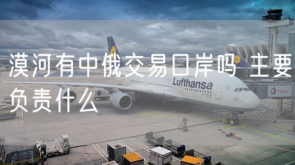 漠河有中俄交易口岸吗 主要负责什么