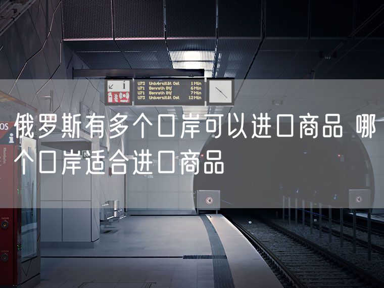 俄罗斯有多个口岸可以进口商品 哪个口岸适合进口商品