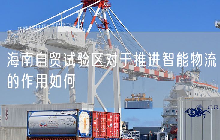 海南自贸试验区对于推进智能物流的作用如何