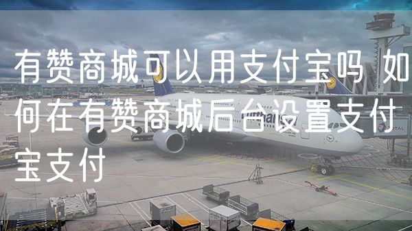 有赞商城可以用支付宝吗 如何在有赞商城后台设置支付宝支付