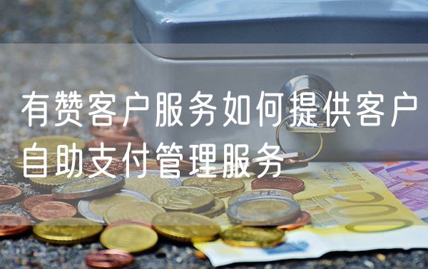 有赞客户服务如何提供客户自助支付管理服务