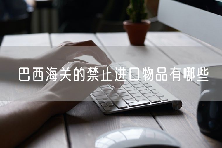 巴西海关的禁止进口物品有哪些