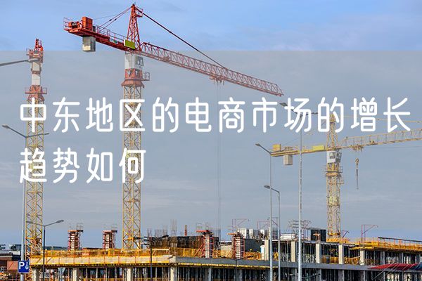 中东地区的电商市场的增长趋势如何