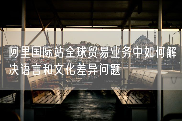阿里国际站全球贸易业务中如何解决语言和文化差异问题