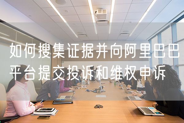 如何搜集证据并向阿里巴巴平台提交投诉和维权申诉