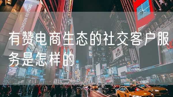有赞电商生态的社交客户服务是怎样的