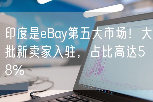 印度是eBay第五大市场！大批新卖家入驻，占比高达58%