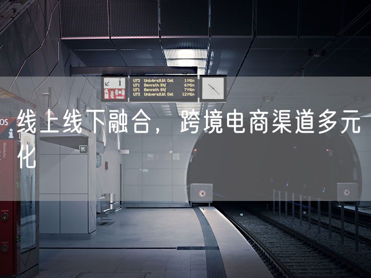 线上线下融合，跨境电商渠道多元化
