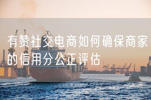 有赞社交电商如何确保商家的信用分公正评估