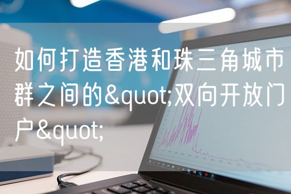 如何打造香港和珠三角城市群之间的"双向开放门户"
