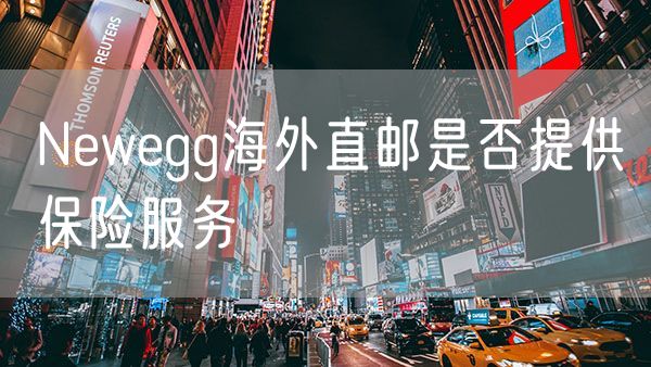 Newegg海外直邮是否提供保险服务