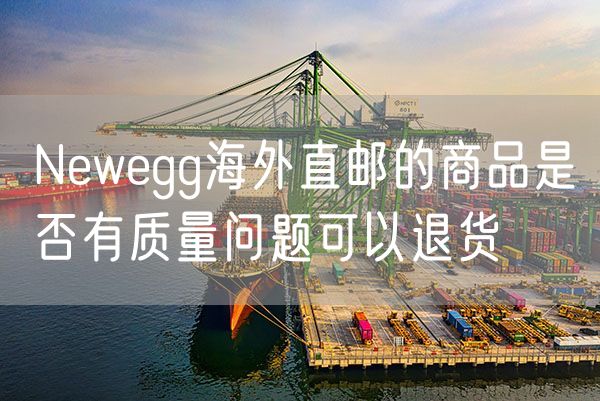 Newegg海外直邮的商品是否有质量问题可以退货