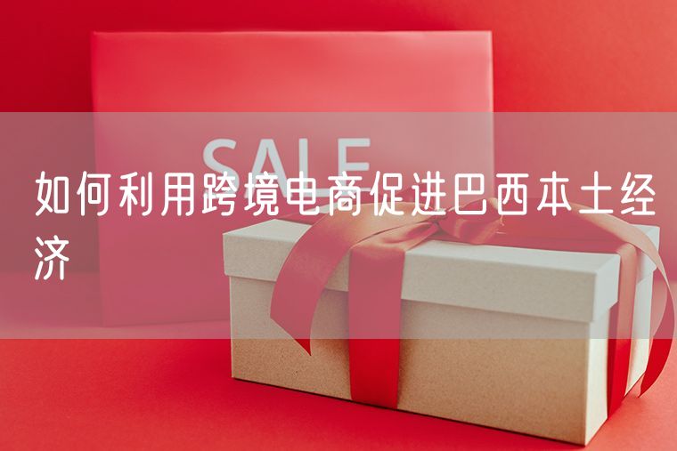如何利用跨境电商促进巴西本土经济