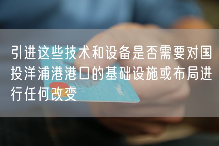 引进这些技术和设备是否需要对国投洋浦港港口的基础设施或布局进行任何改变 