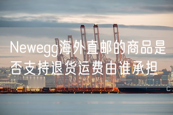 Newegg海外直邮的商品是否支持退货运费由谁承担