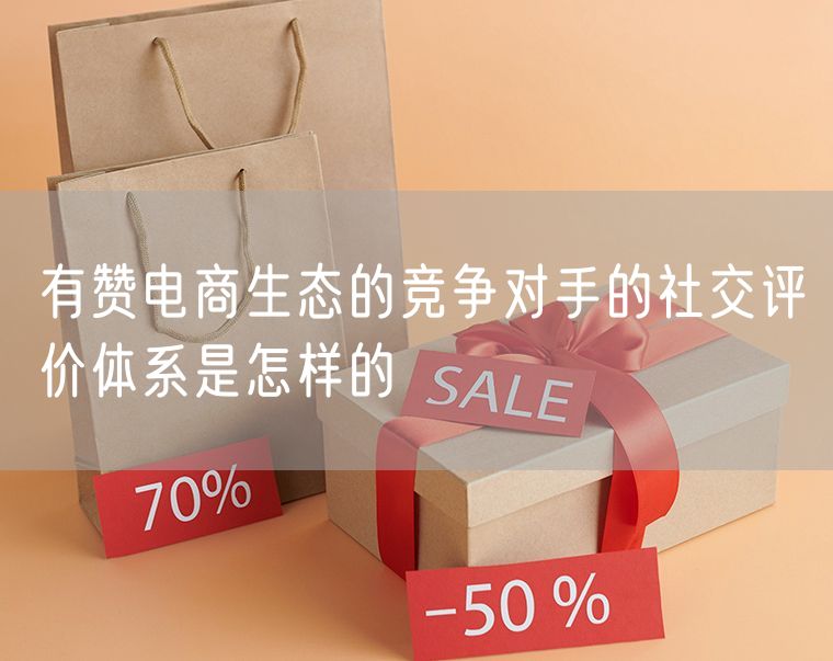 有赞电商生态的竞争对手的社交评价体系是怎样的