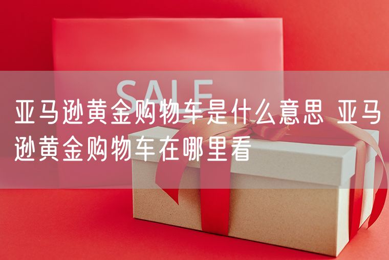 亚马逊黄金购物车是什么意思 亚马逊黄金购物车在哪里看