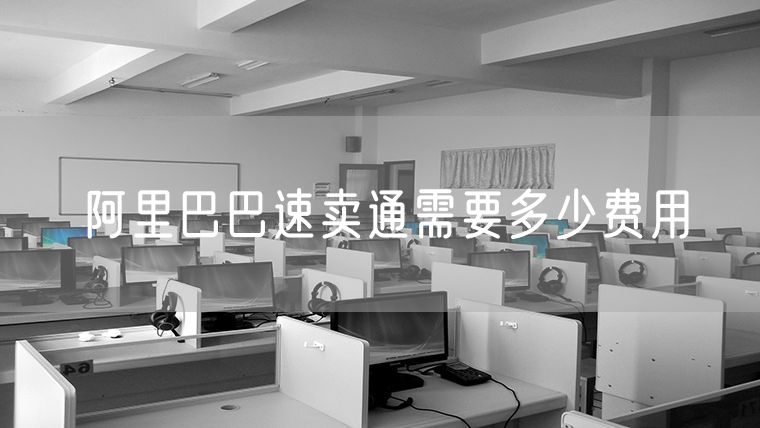 阿里巴巴速卖通需要多少费用