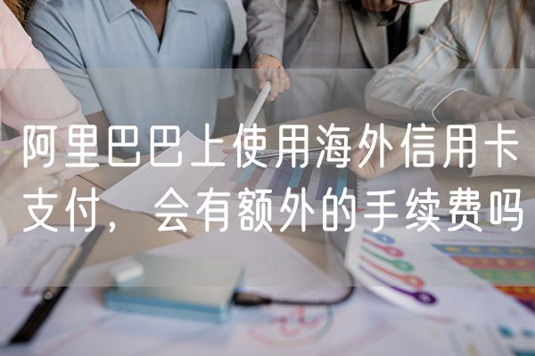 阿里巴巴上使用海外信用卡支付，会有额外的手续费吗