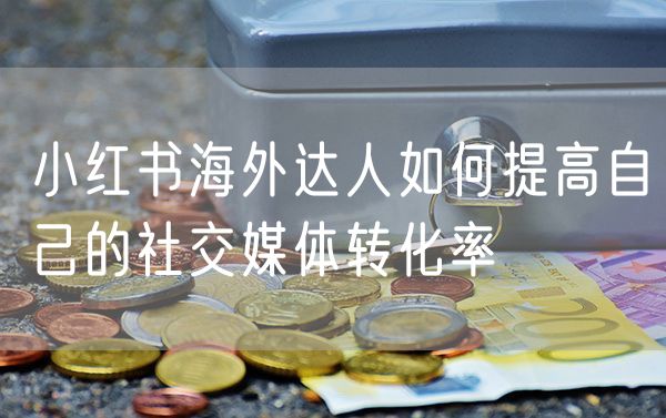 小红书海外达人如何提高自己的社交媒体转化率