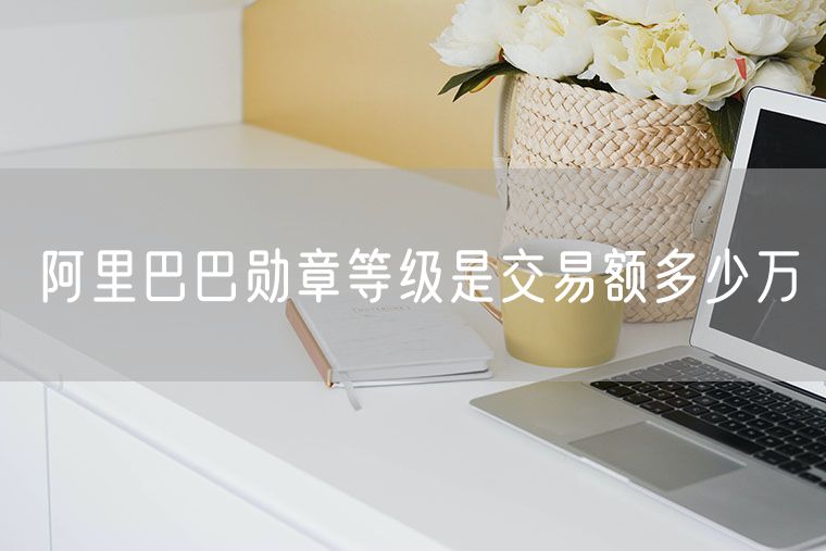 阿里巴巴勋章等级是交易额多少万