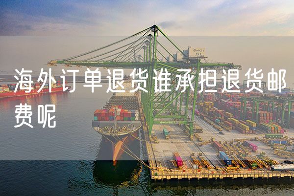 海外订单退货谁承担退货邮费呢