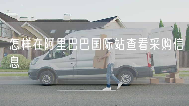 怎样在阿里巴巴国际站查看采购信息