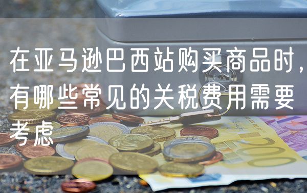 在亚马逊巴西站购买商品时，有哪些常见的关税费用需要考虑