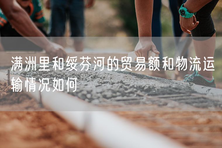 满洲里和绥芬河的贸易额和物流运输情况如何