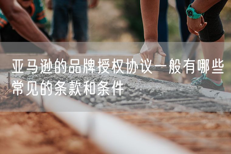 亚马逊的品牌授权协议一般有哪些常见的条款和条件