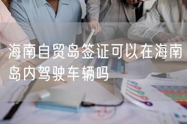 海南自贸岛签证可以在海南岛内驾驶车辆吗